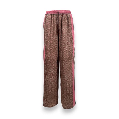 Paisley Motif Pant with Stripe