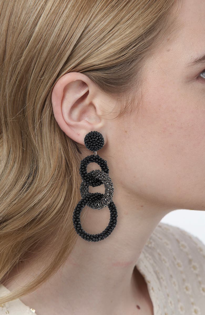 Deepa Gurnani Sienna Embellished Drop Earrings, Alternate, color, 