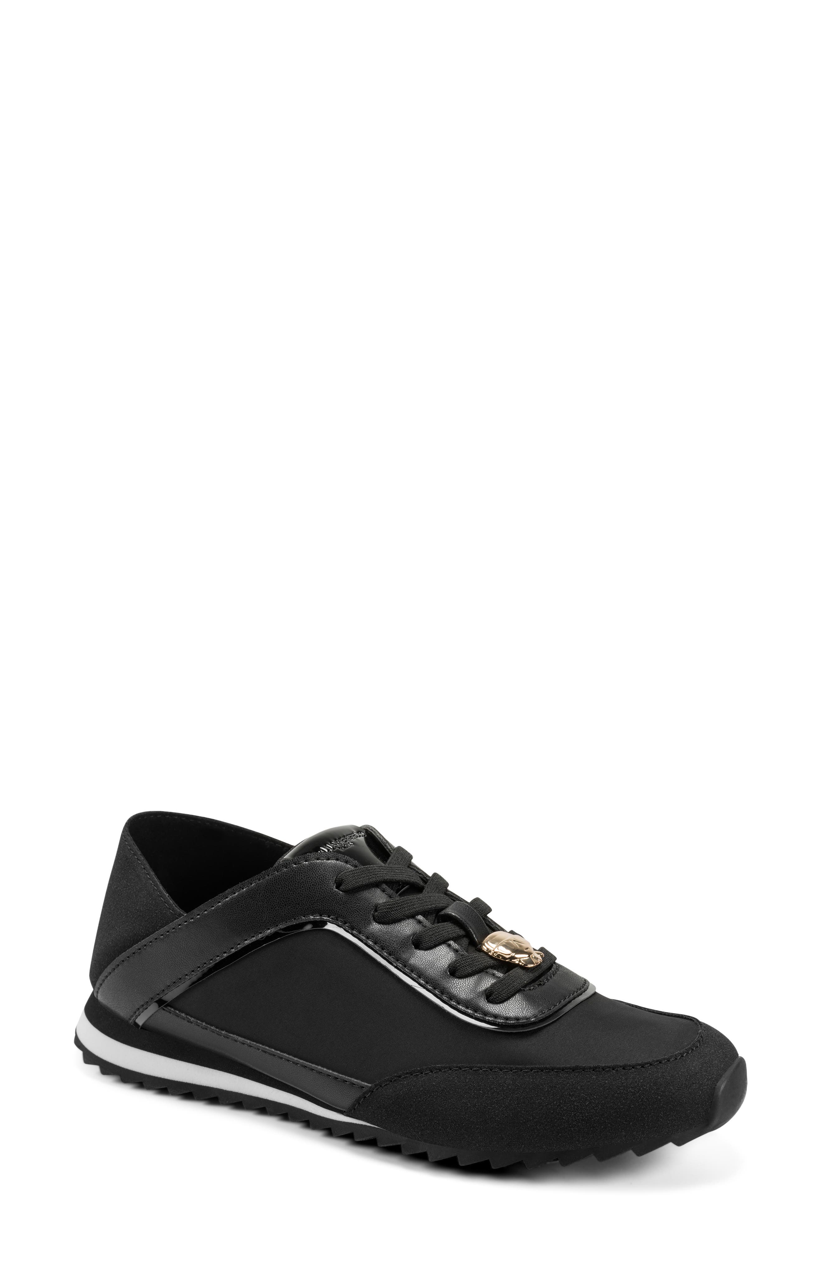 Anelise Sneaker, Main, color, BLACK