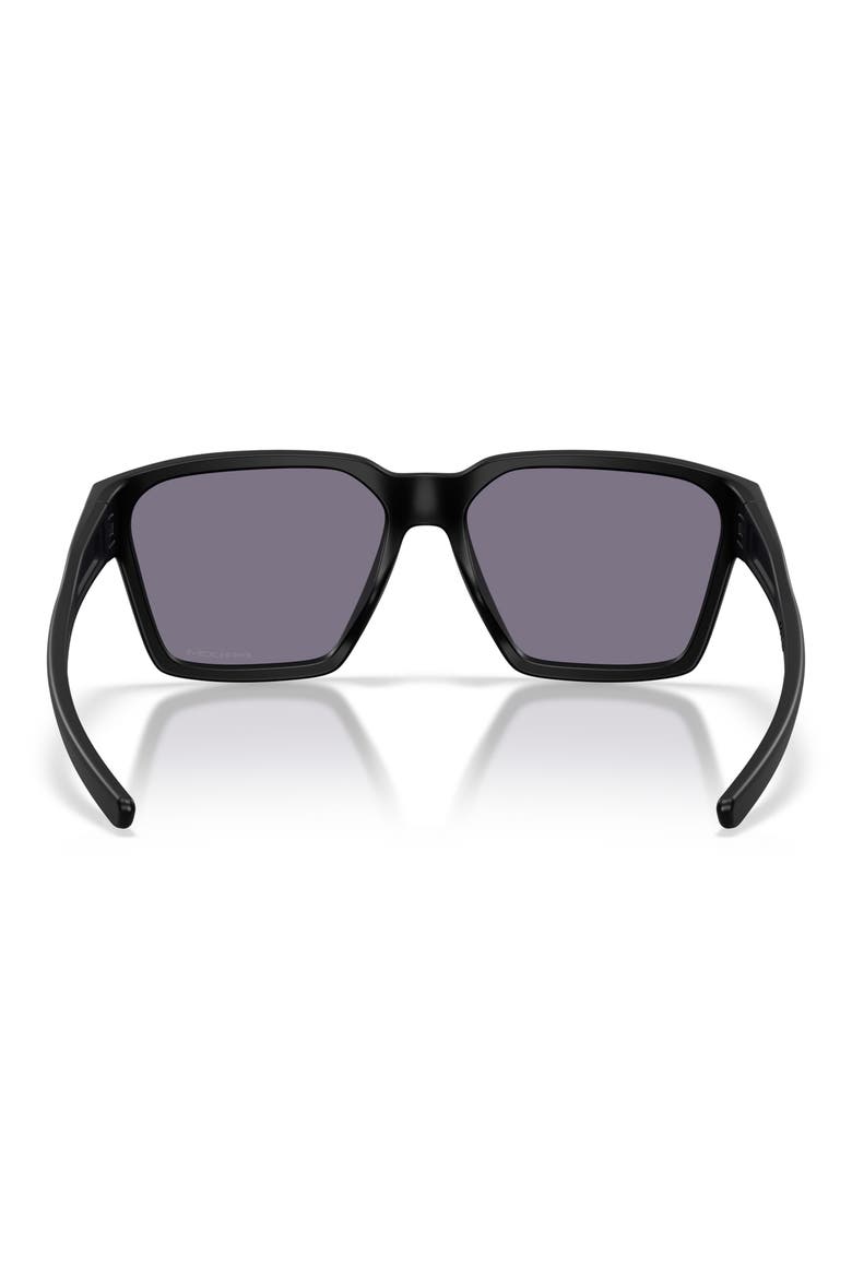 Briza 58mm Prizm™ Square Sunglasses, Alternate, color, MATTE BLACK / PRIZM GREY