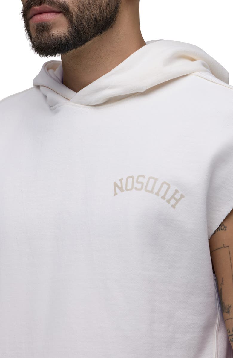 Hudson Jeans Viper Cutoff Hoodie, Alternate, color, Major