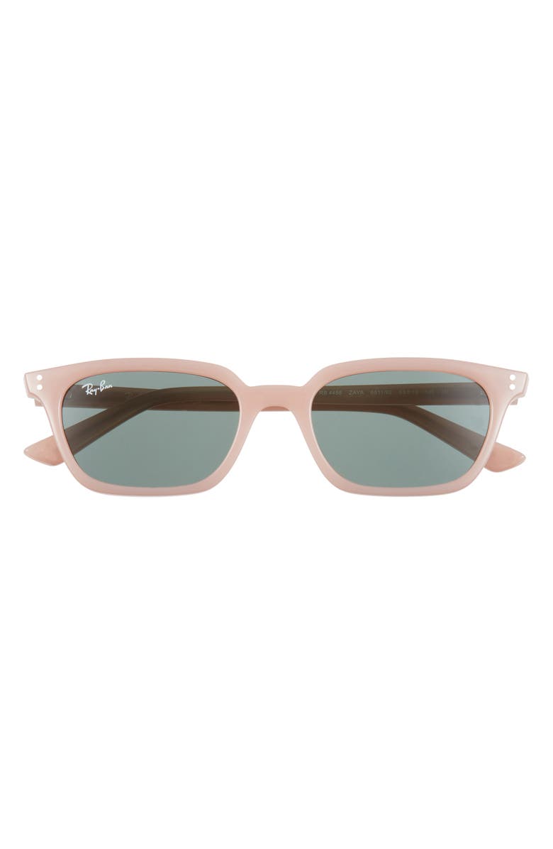 Ray-Ban Zaya 53mm Sunglasses, Main, color, Dark Green/Pink