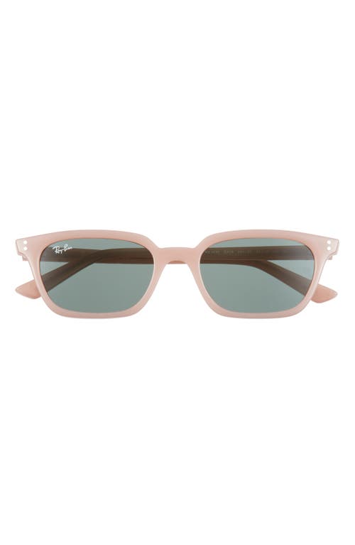 Ray Ban Ray-ban Zaya 53mm Sunglasses In Dark Green/pink