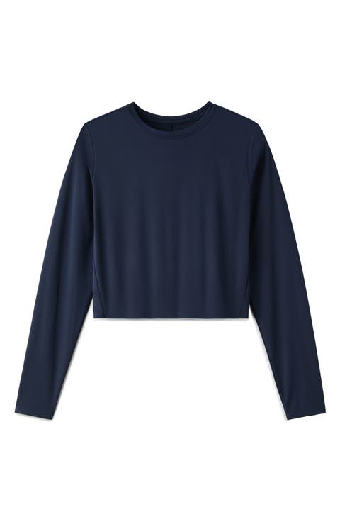 Serene Fitted Long Sleeve Performance Top