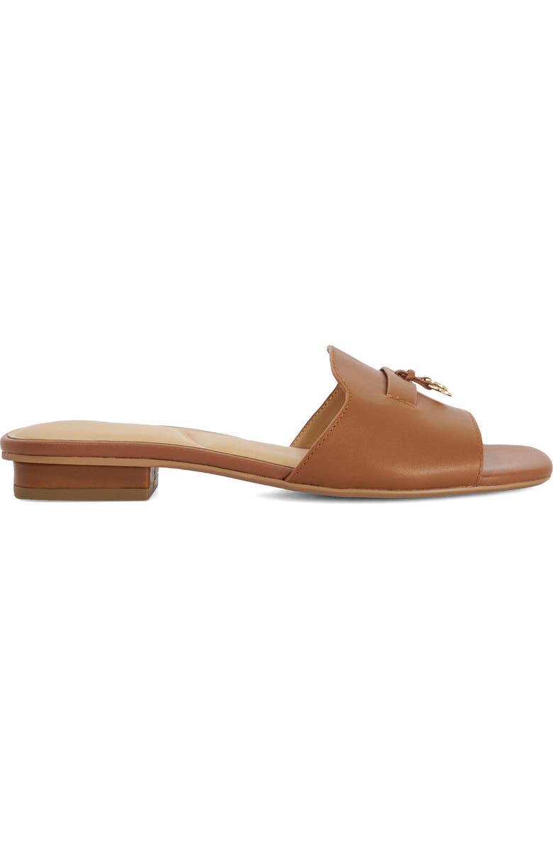 Dune London Lindo Slide Sandal, Alternate, color, Tan