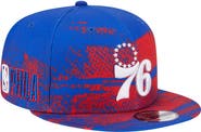 New Era Men's New Era Royal Philadelphia 76ers Tip-Off 9FIFTY Snapback Hat