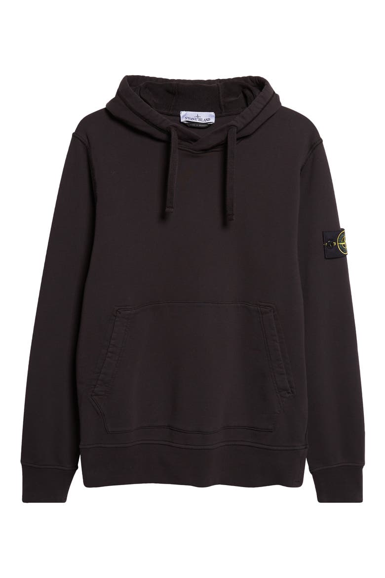 Fleece Hoodie, Alternate, color, BLACK