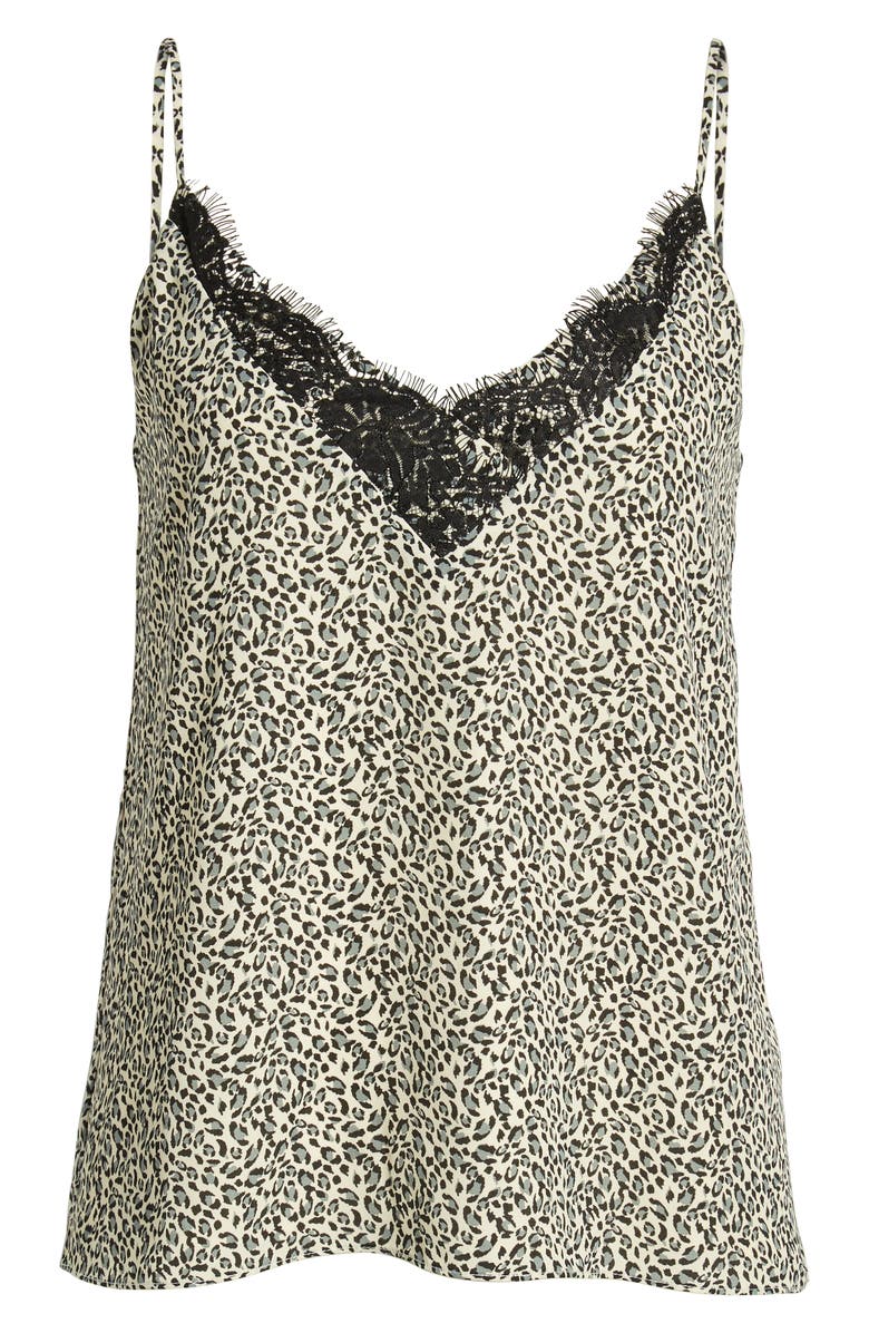 Socialite Lace Trim Camisole Top, Alternate, color,