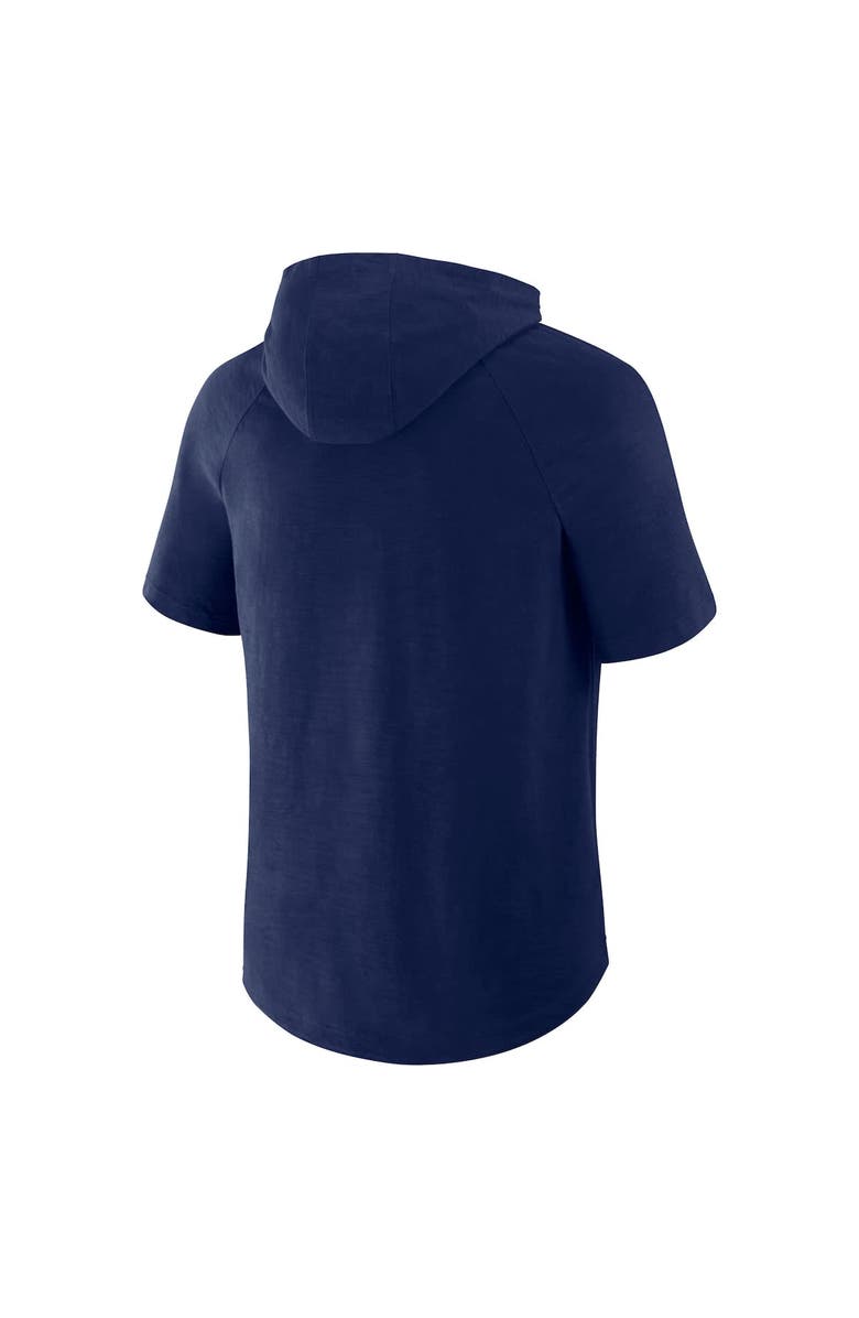 FANATICS Men's Fanatics Navy Oklahoma City Thunder Pass Legend Raglan Hoodie T-Shirt, Alternate, color, 