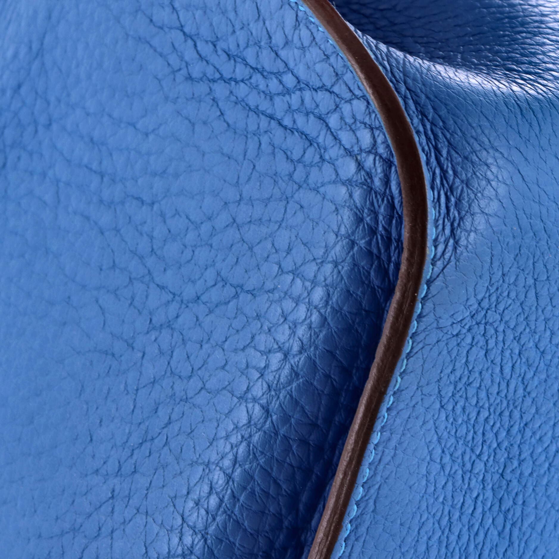 Pre-Owned Hermes Jypsiere Bag Clemence 28, Alternate, color, Mykonos