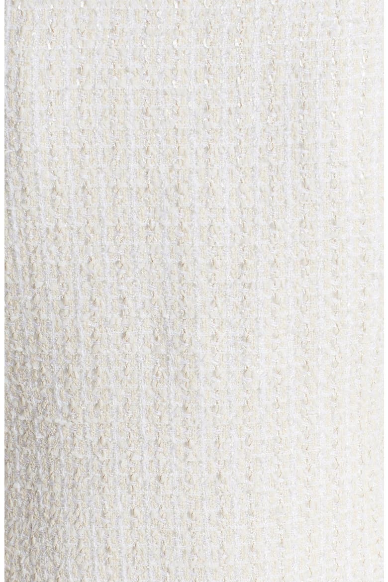 Metallic Tweed Jacket, Alternate, color, CREAM
