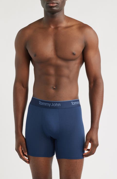 Assorted 3-Pack Second Skin 4-Inch Stretch Modal Boxer Briefs