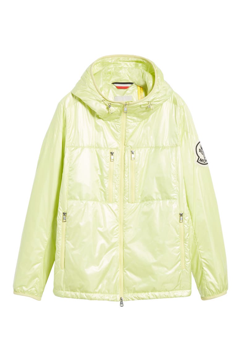 by Moncler Lafond Down Jacket, Alternate, color, NEON YELLOW