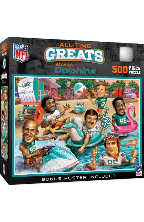Miami Dolphins 500 Piece Puzzle