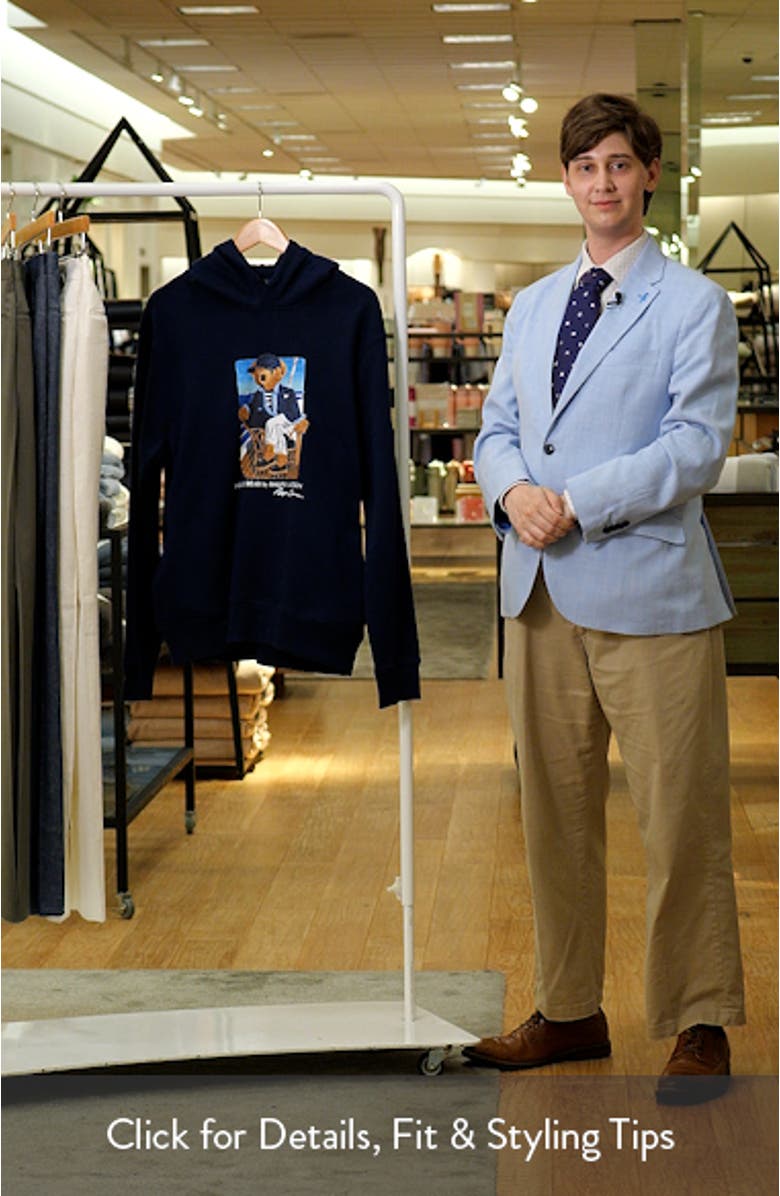 Polo Bear Cotton Fleece Hoodie, sales video thumbnail