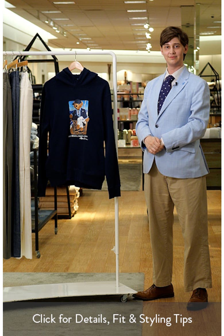 Polo Bear Cotton Fleece Hoodie video