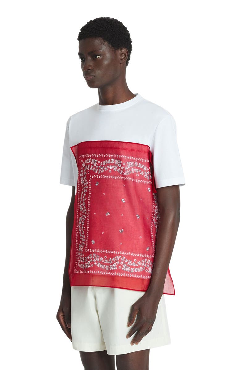 Lanvin BANDANA T-SHIRT, Alternate, color, 