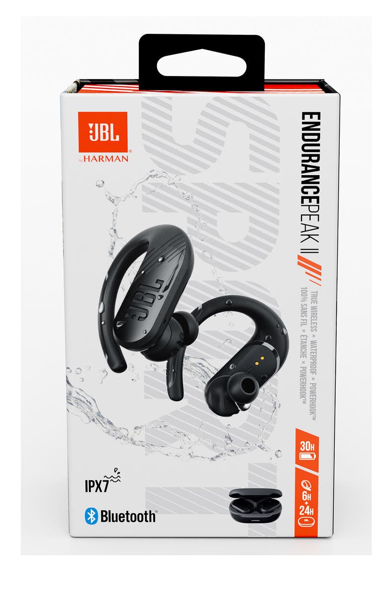 Endurance Peak II True Wireless Bluetooth® Earbuds, Alternate, color, BLACK