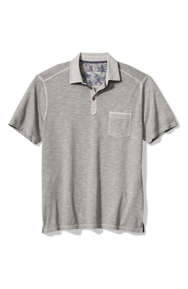Tommy Bahama Condesa Canyon Polo Shirt, Main, color, Ultimate Gray