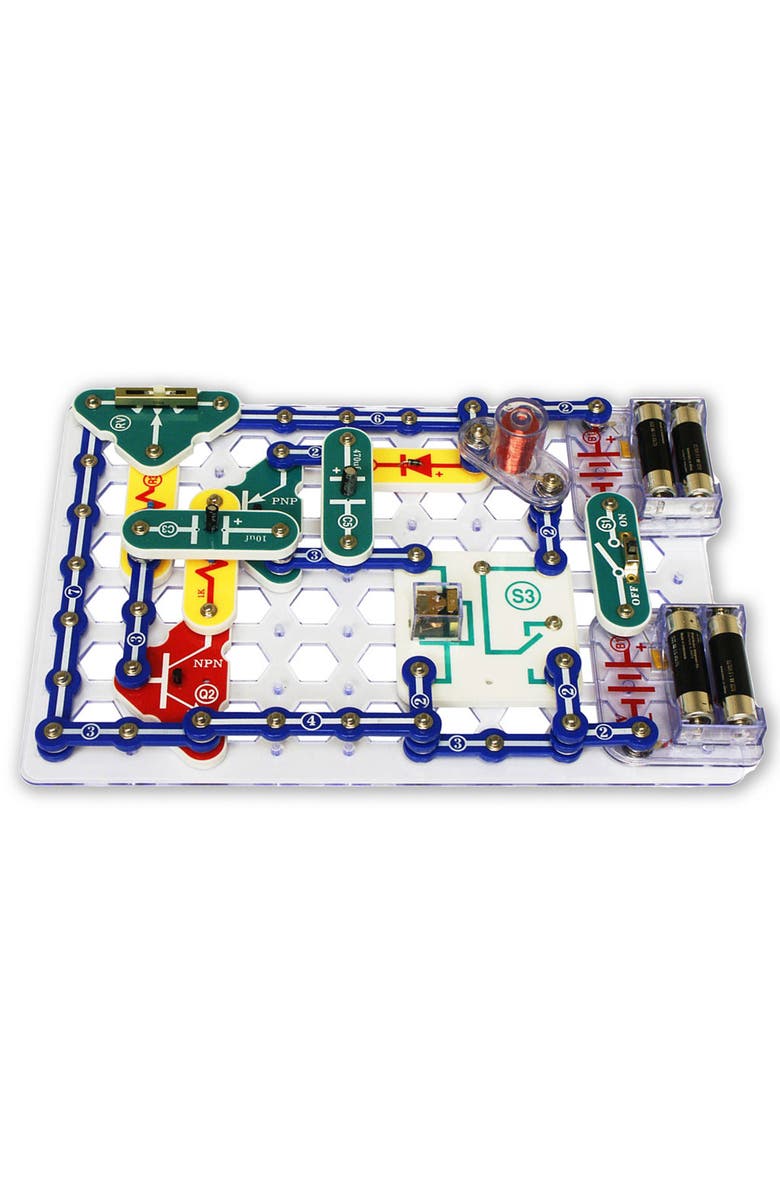 Snap Circuits Extreme Electronics Science Exploration Stem Kit, Alternate, color, Multicolored