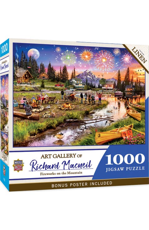 Fireworks on the Mountain 1000pc Puzzle