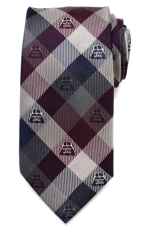 Star Wars™ - Darth Vader Plaid Silk Tie