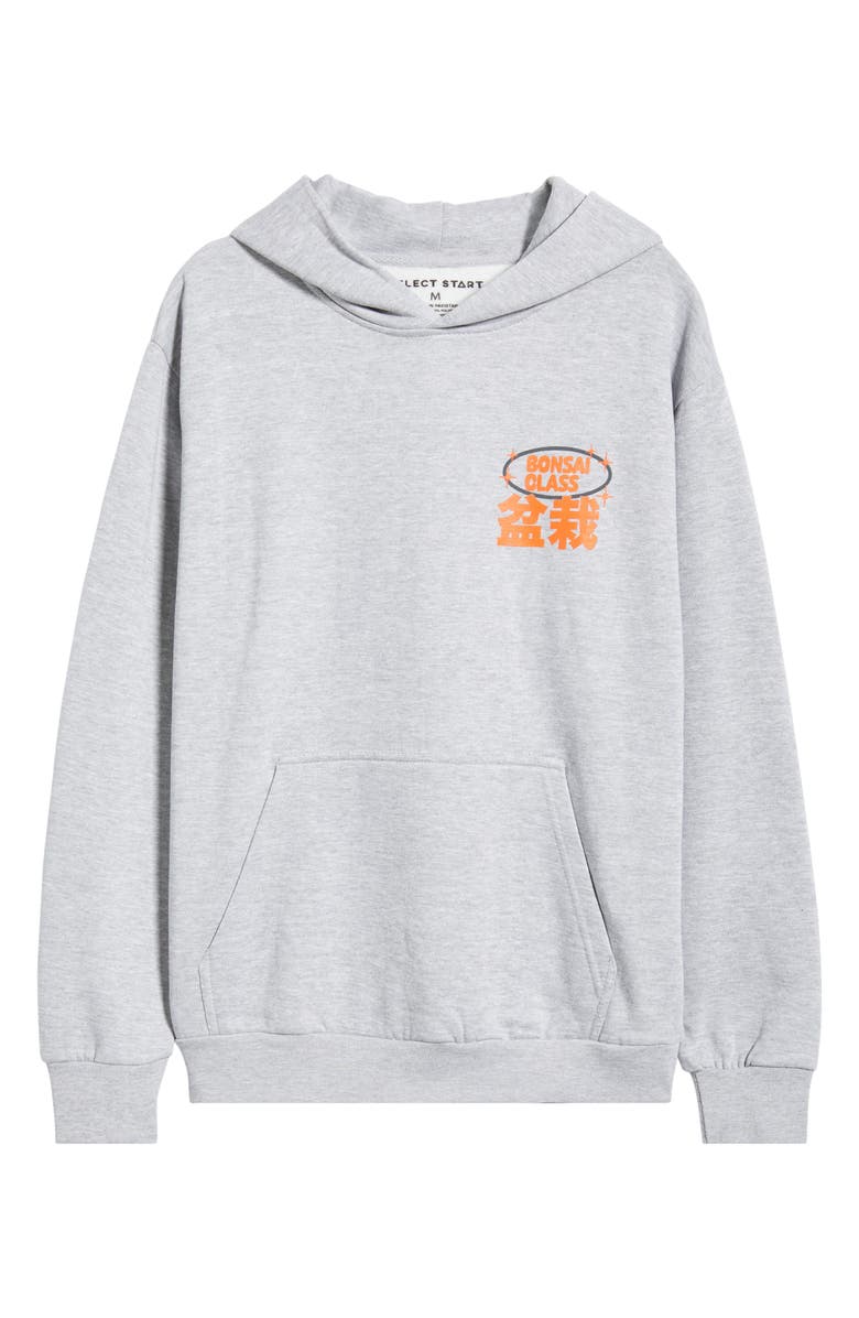 The Forecast Agency Bonsai Graphic Hoodie, Alternate, color, Heather Grey