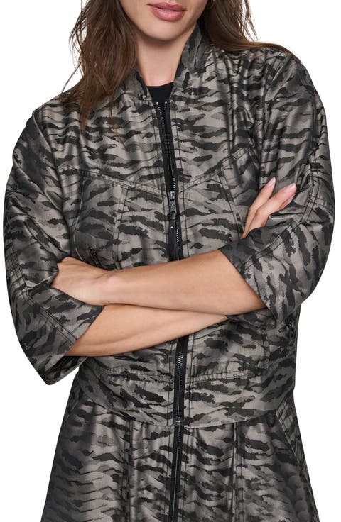 Animal Jacquard Jacket