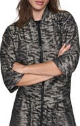 DKNY Animal Jacquard Jacket