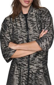 DKNY Animal Jacquard Jacket