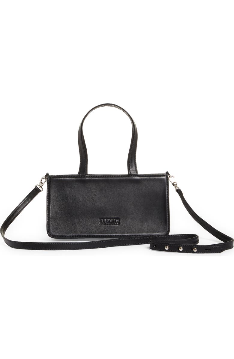 Puppets and Puppets Cookie Leather Top Handle Bag, Alternate, color,