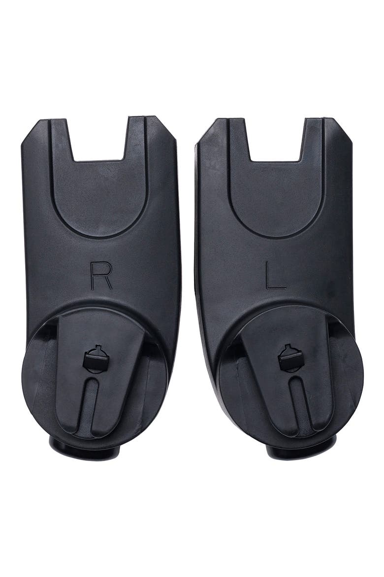 Car Seat Adaptor for Mima Xari Stroller and Maxi Cosi, Cybex & Nuna Car Seats, Main, color, BLACK
