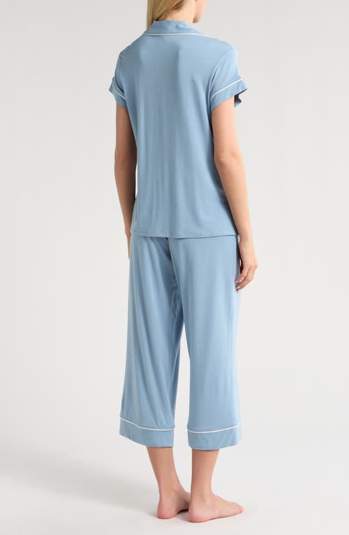 Eberjey Gisele Short Sleeve Cropped Pajamas