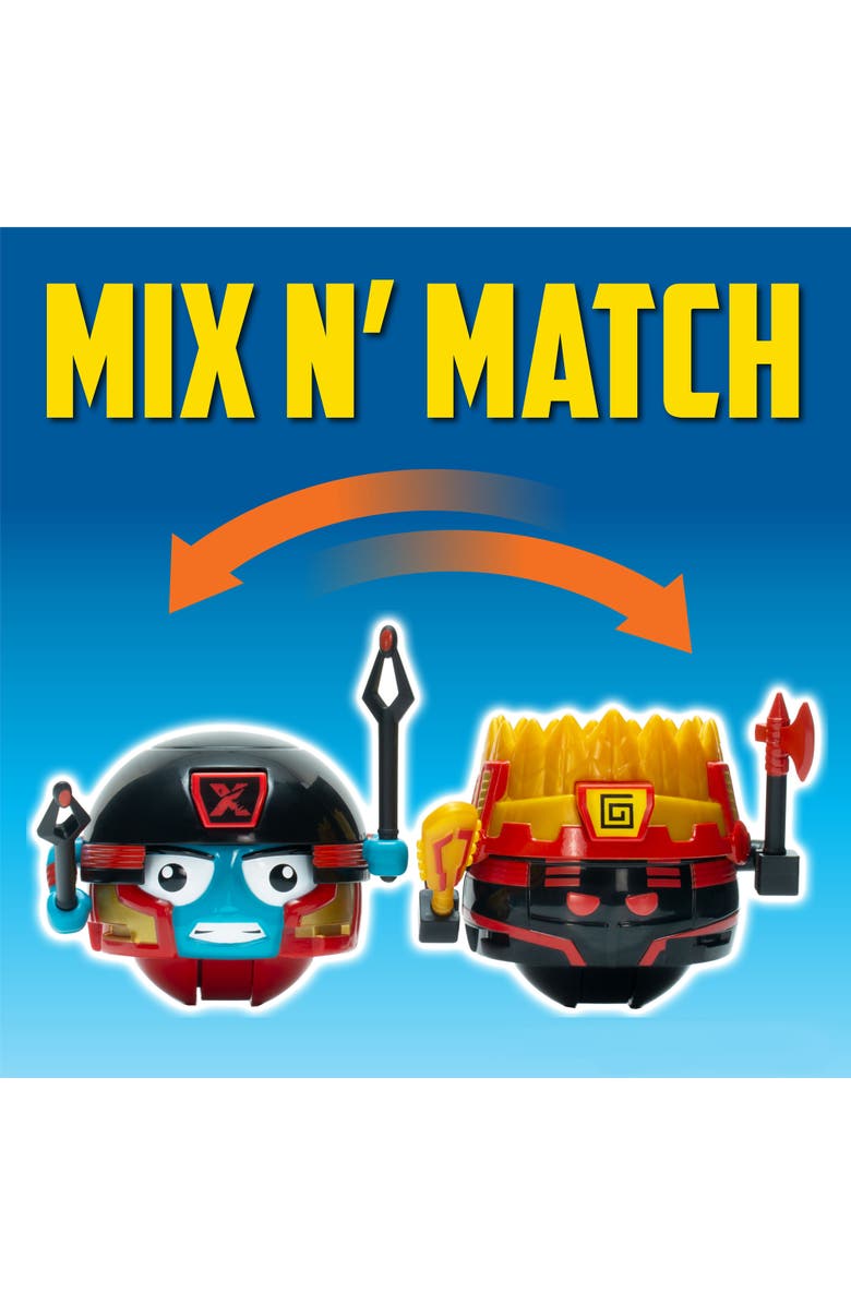 Battle Ballz Duel Pack Volcanon 
Evil Robot 2 Warriors 
Joysticks, Kids 5+, Alternate, color, Multicolored