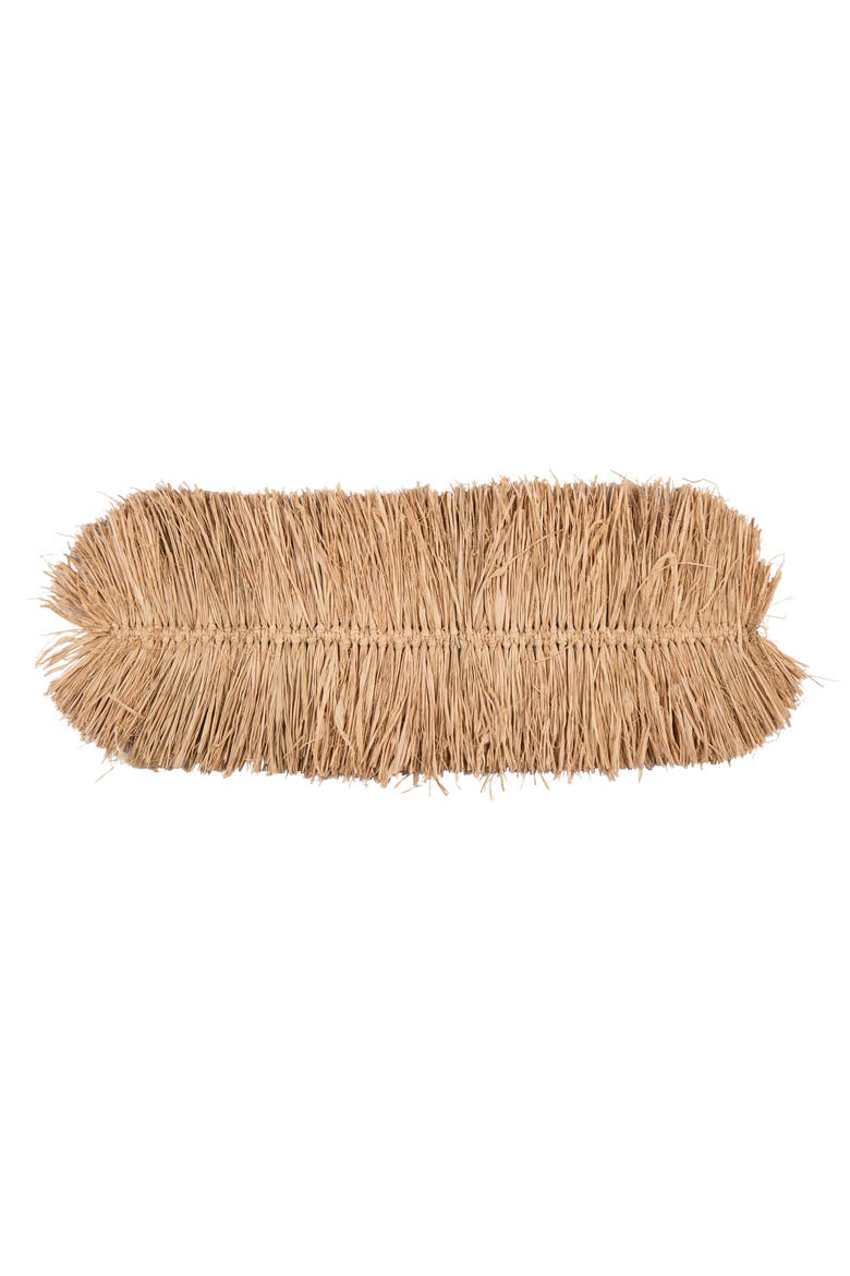 Seagrass Fringe Table Runner 13" x 36", Main, color, Beige