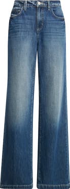 L'AGENCE Clayton High Waist Wide Leg Jeans