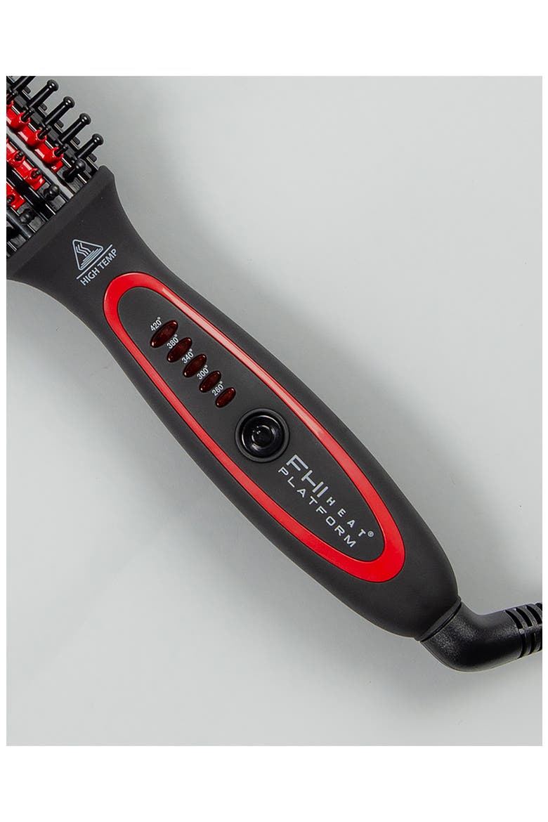 Platform Heated Brush - Refurbished, Alternate, color, BLACK