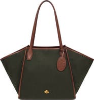 New Amsterdam Leatherworks Waverly Twill Tote