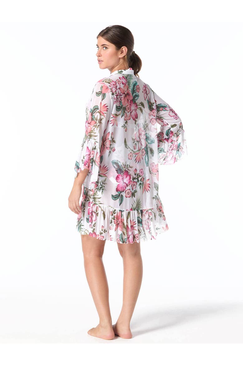Lily Coverup Dress Swim, Alternate, color, White Mlti