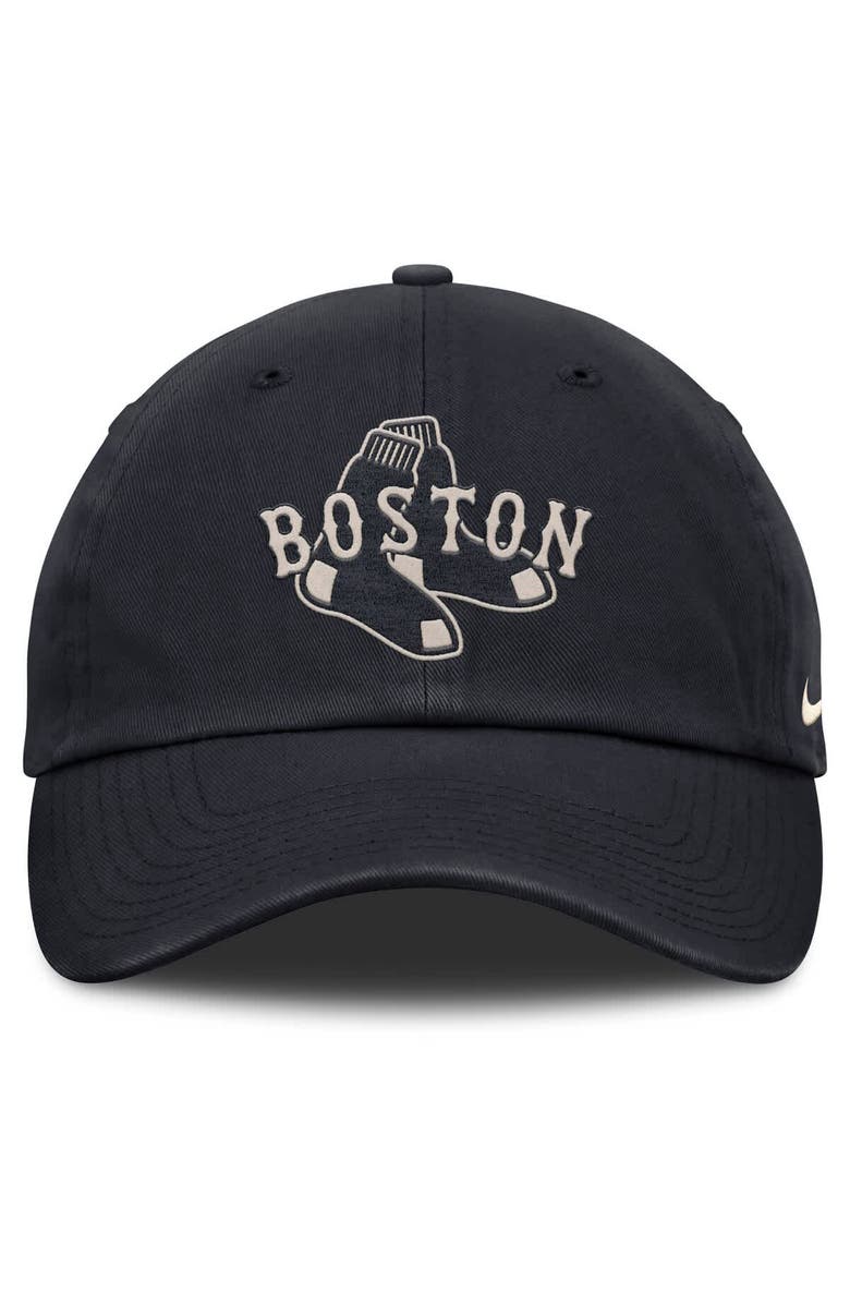 Nike Men's Nike Navy Boston Red Sox Statement Club Adjustable Hat, Alternate, color, Navy