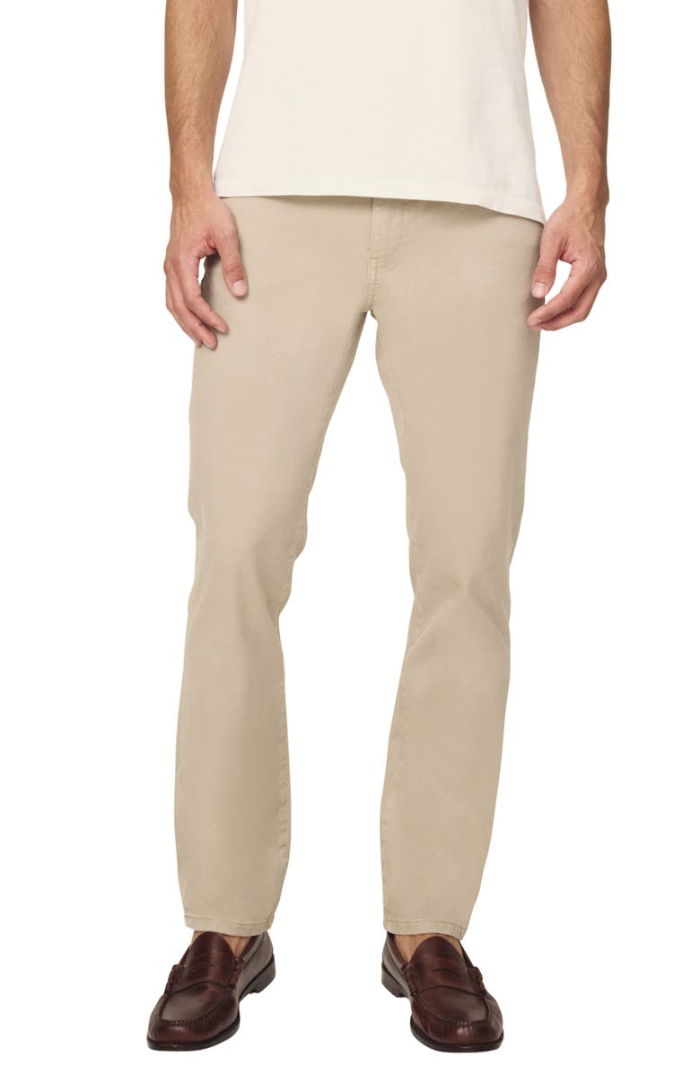 WARP+WEFT ORD Straight Leg Twill Pants, Main, color, Pale Khaki
