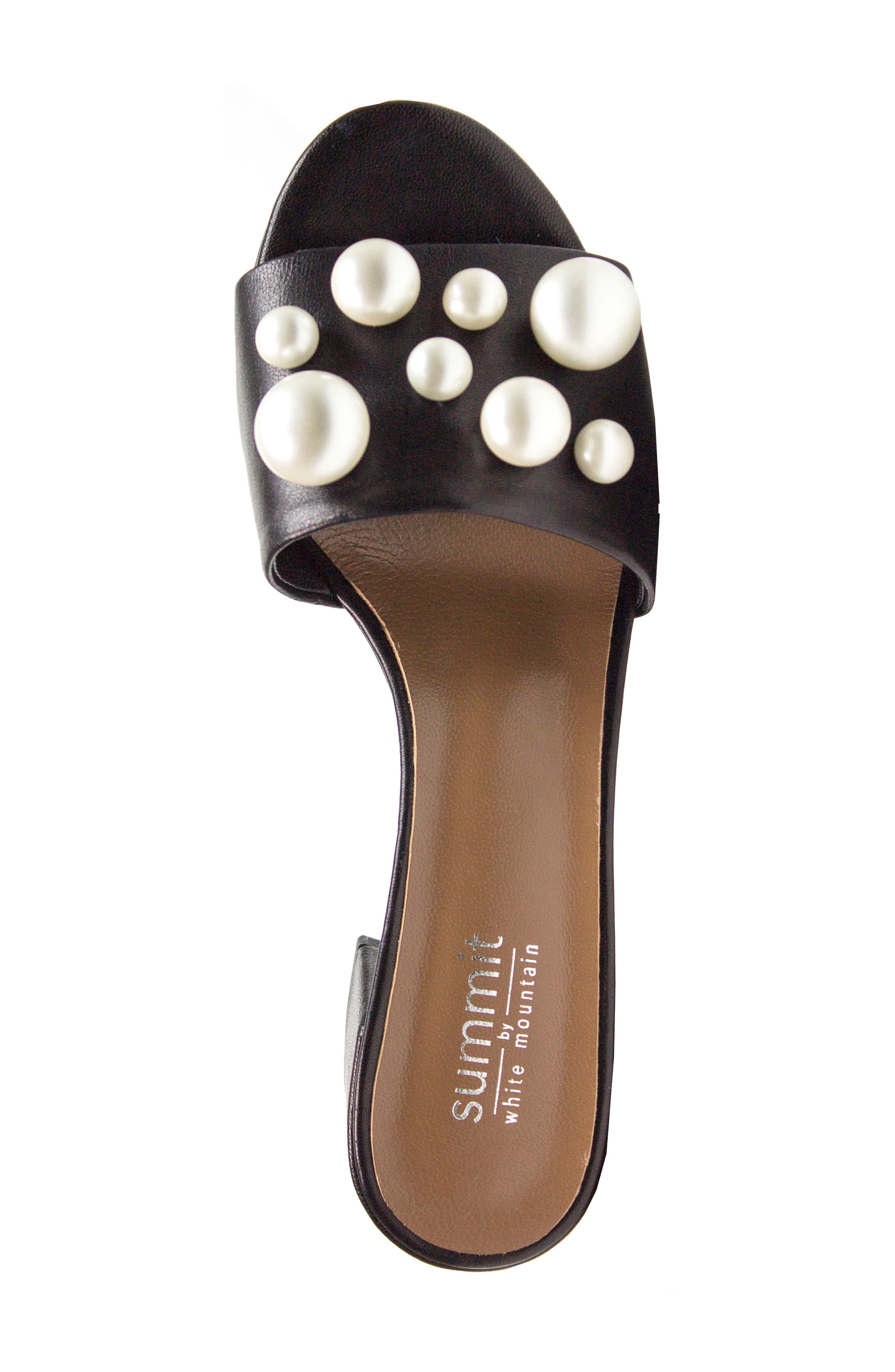 Summit Ariella Beaded Slide Mule, Alternate, color, 