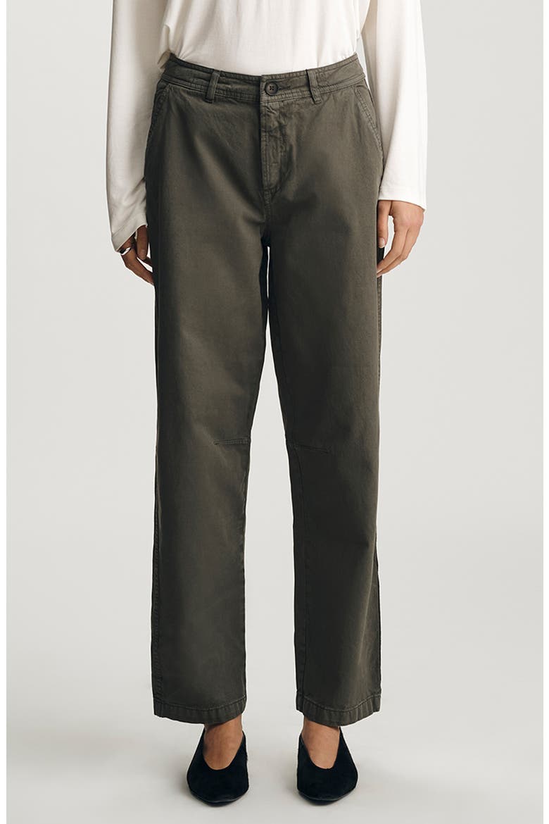 Edition High Waist Wide Leg Twill Pants, Main, color, KAMBABA