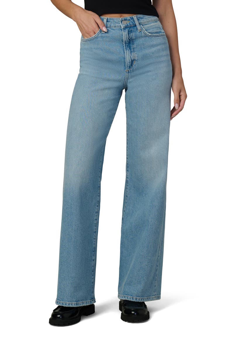 The Mia High Waist Wide Leg Jeans, Main, color, UNDERTOW