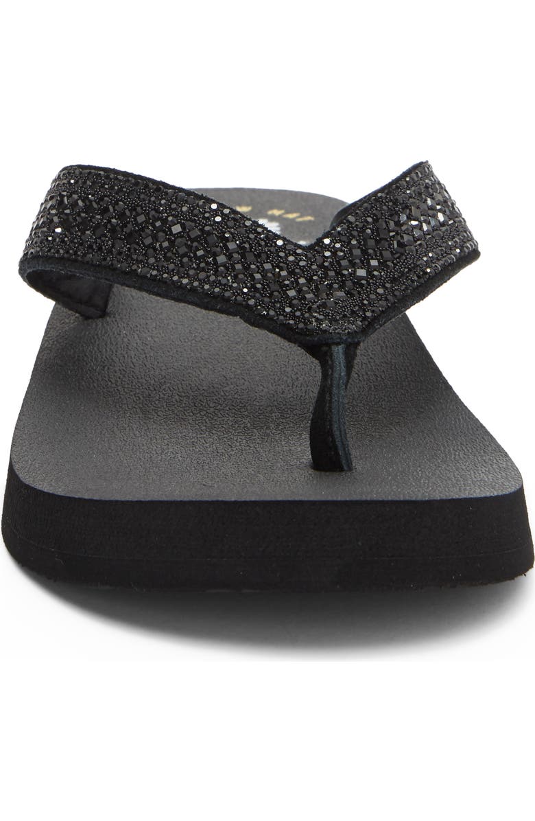 Yellow Box Premium Soriano Flip Flop Sandal, Alternate, color, Black