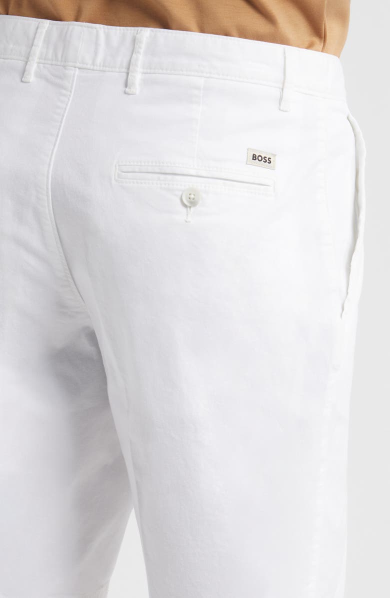 BOSS Slice Flat Front Shorts, Alternate, color,