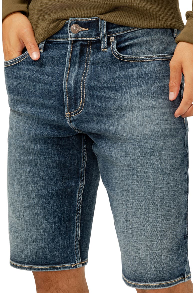 Zac Relaxed Fit Denim Shorts, Alternate, color, INDIGO