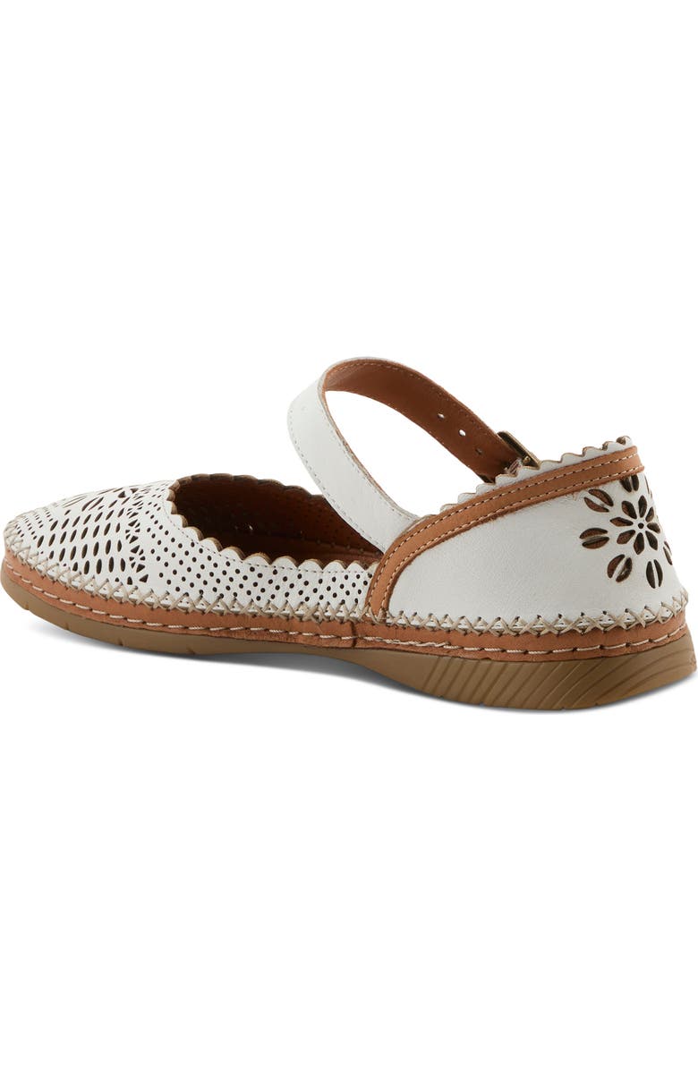 Spring Step Zabelle Mary Jane Flat, Alternate, color, White