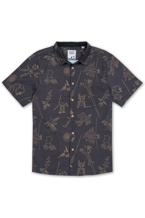 Baja Llama Nazca Lines Dark Chocolate In Blue