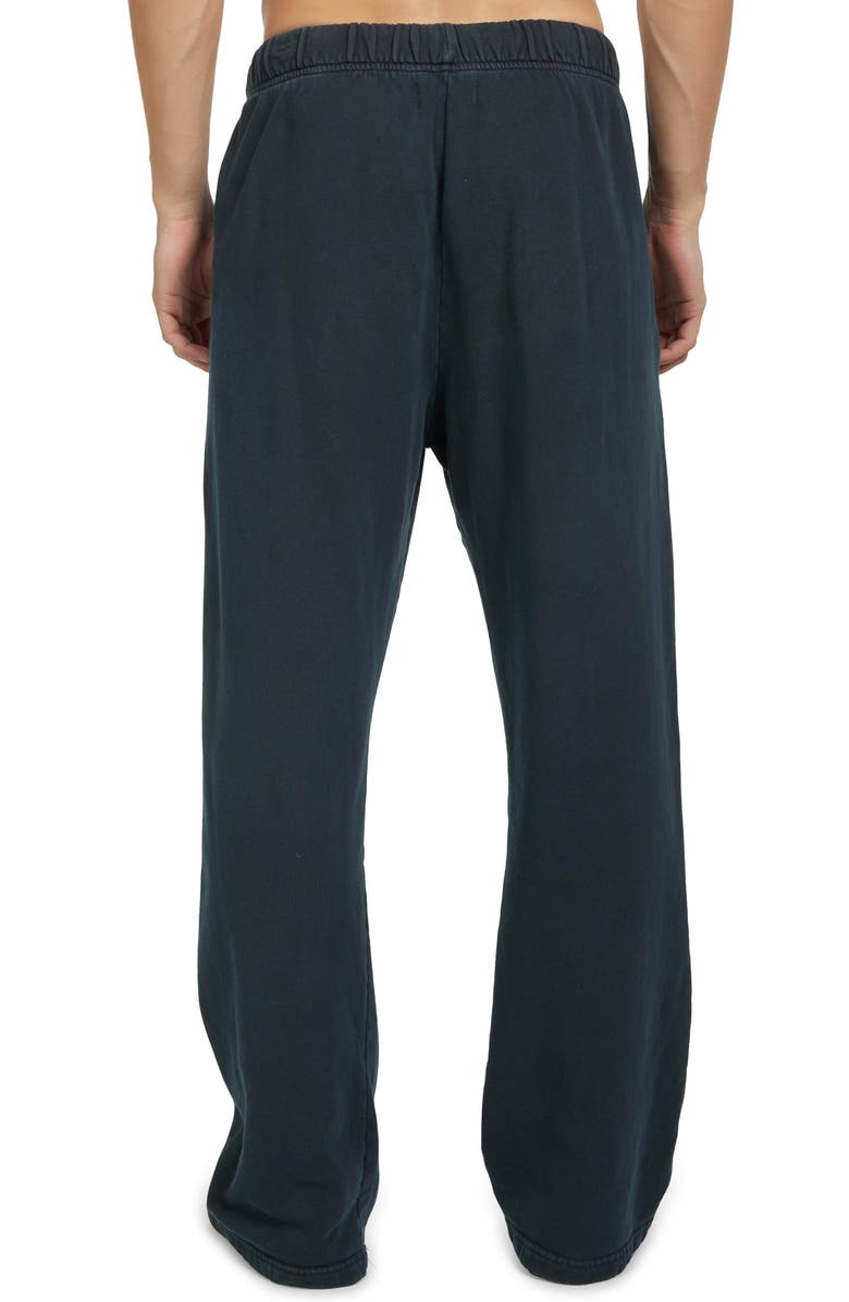 Les Tien French Terry Classic Pant, Alternate, color, Faded Black